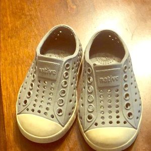 Size 4 Natives kids water sneakers